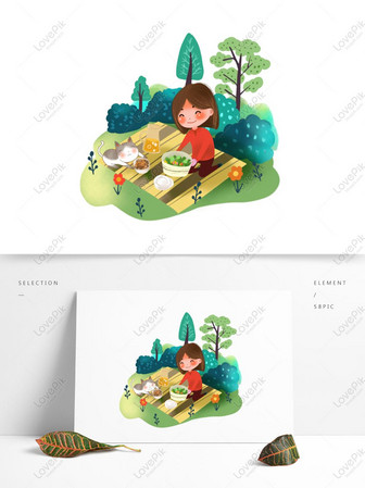 漫画手描きイラスト野生のロバを学ぶかわいい女の子イメージ グラフィックス Id 732347428 Prf画像フォーマットpsd Jp Lovepik Com