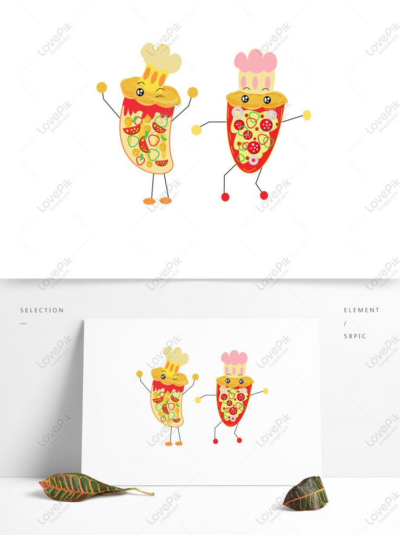 漫画かわいいピザ要素おいしいダンスピザの赤ちゃんイメージ グラフィックス Id Prf画像フォーマットcdr Jp Lovepik Com