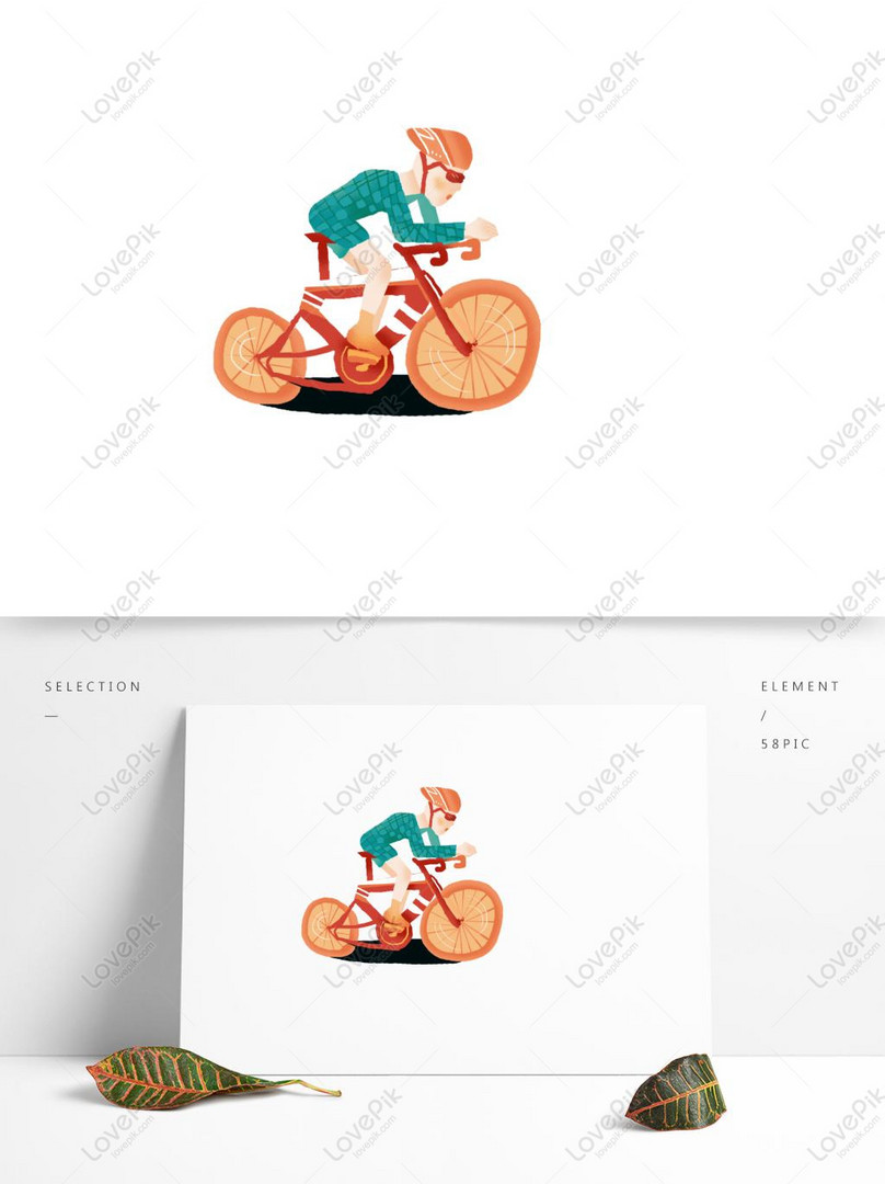 Man Cartoon Character Riding A Bike Race PNG Hd Transparent Image PSD  images free download_1369 × 1024 px - Lovepik