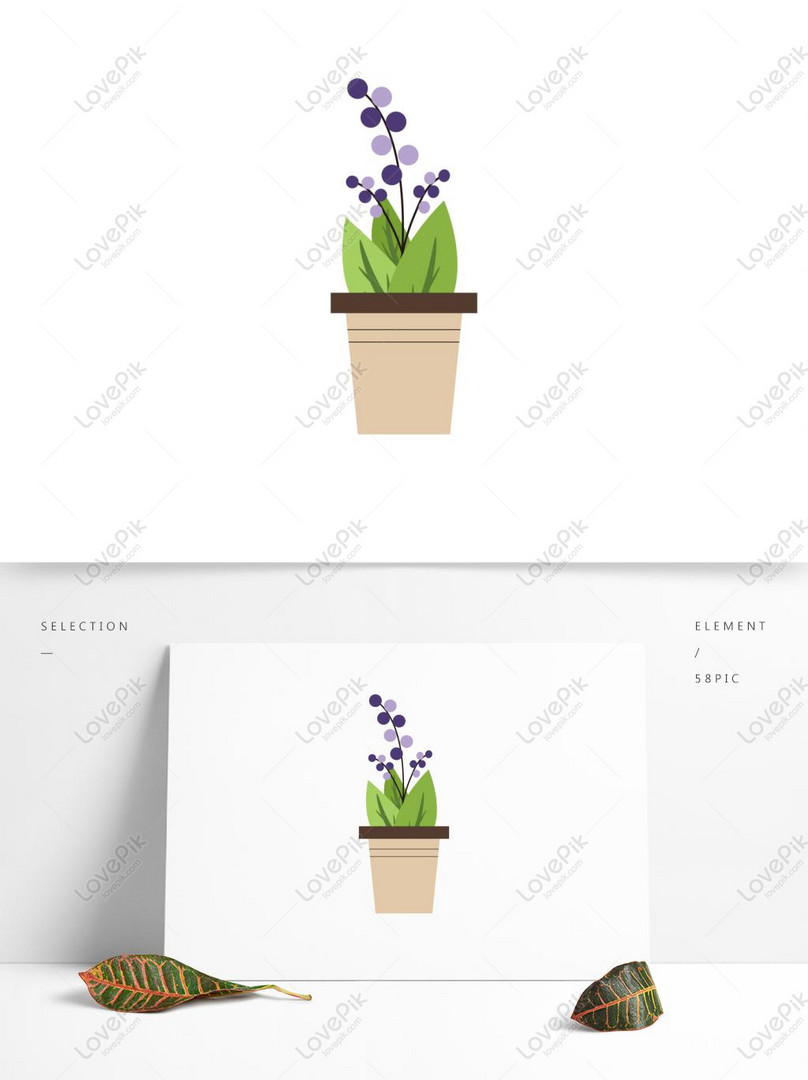 Hand Drawn Cartoon Flower Pots For Commercial Elements PNG Transparent AI  images free download_1369 × 1024 px - Lovepik