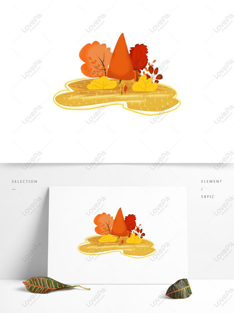 秋の木 紅葉 木 赤のイラスト 風の要素イメージ グラフィックス Id Prf画像フォーマットpsd Jp Lovepik Com
