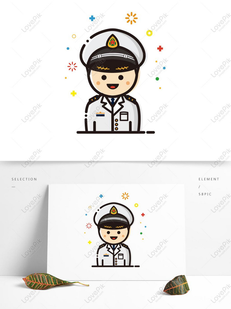 Marina Soldado Mbe Icono Vector De Dibujos Animados Lindo Elemen PNG  Imágenes Gratis - Lovepik