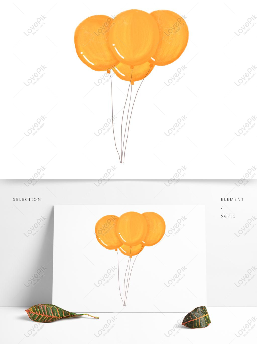 Download 100000 Yellow Balloons Hd Photos Free Download Lovepik Com PSD Mockup Templates