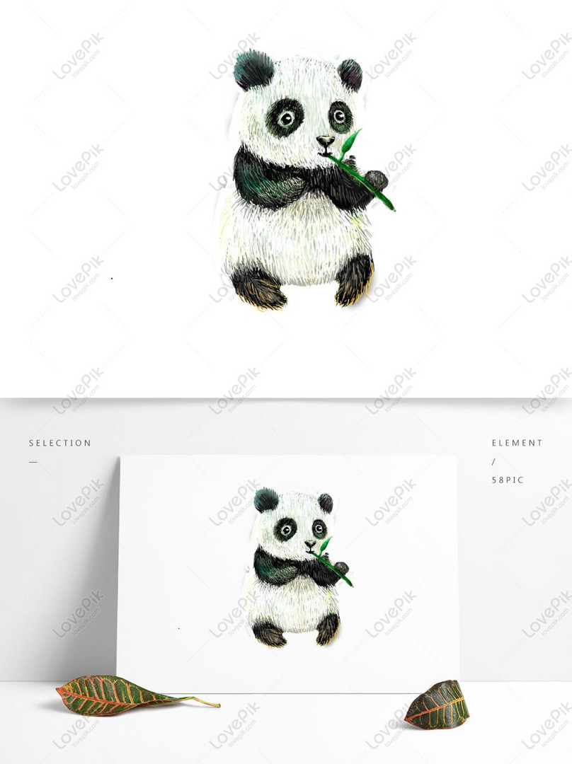 Panda Comendo Bambu PNG , Panda Clipart, Panda Clipart, Desenho Animado  Imagem PNG e PSD Para Download Gratuito