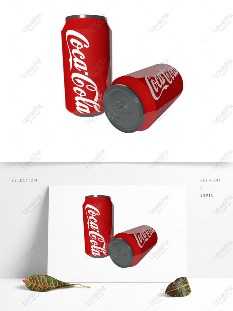Vectơ miễn phí-Lon 3d Cola Cho Các Yếu Tố Thương Mại hình ảnh-Đồ ...