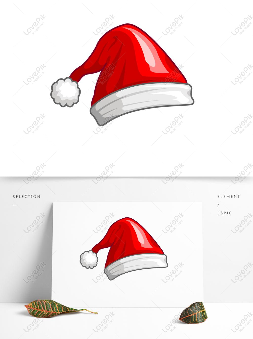 small santa hat clipart images