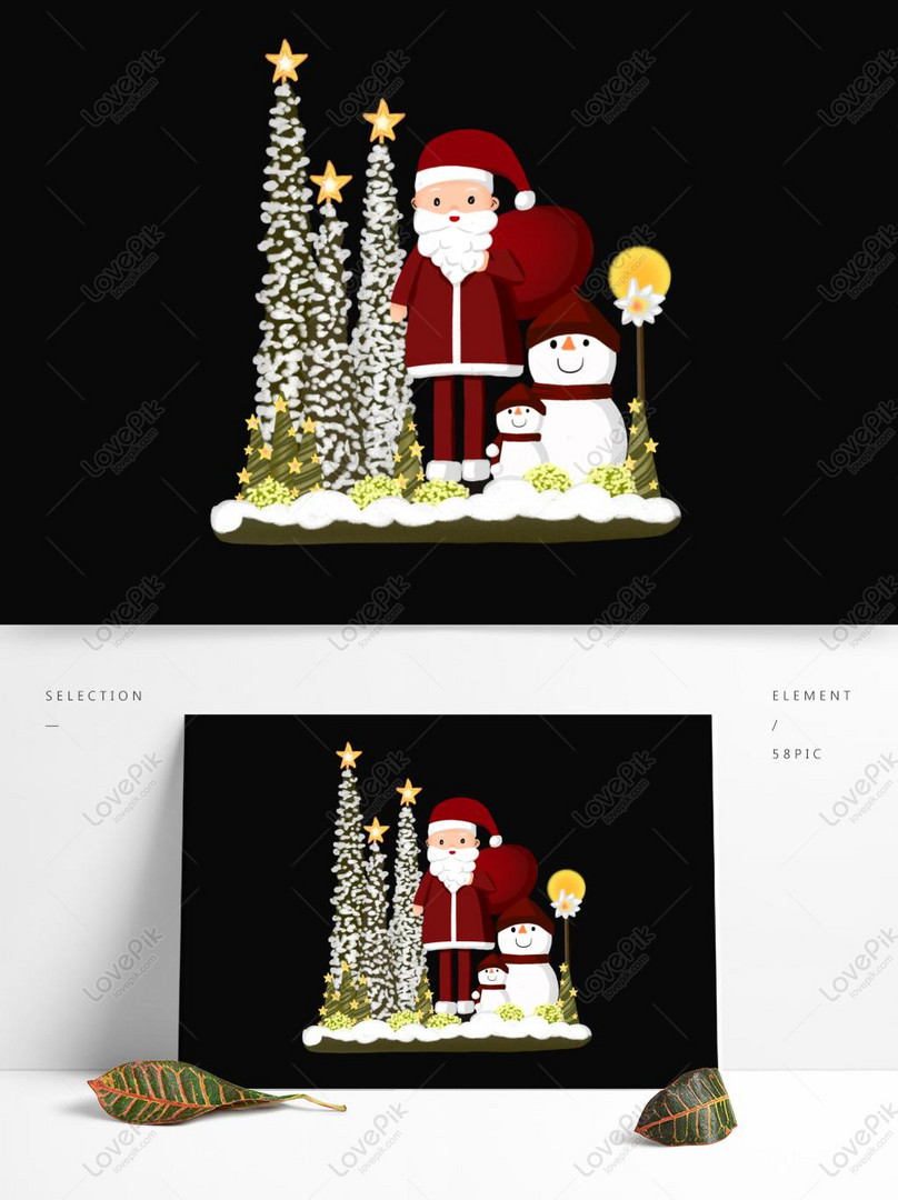 Fofo Santa Claus Com Desenho Animado Da Estrela De Natal Xmas