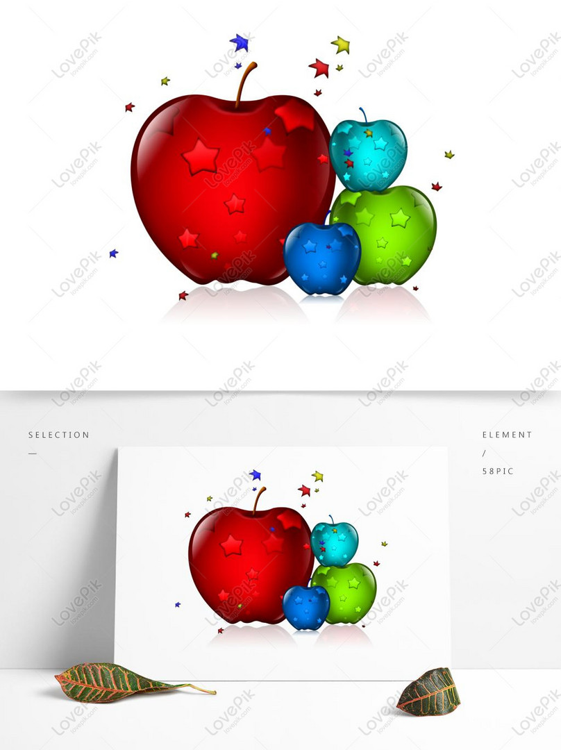 クリスマスイブクリエイティブなりんご模様素材イメージ グラフィックス Id Prf画像フォーマットpsd Jp Lovepik Com