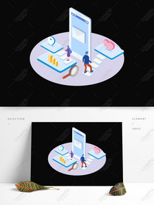 Business 25D mobile phone and people travel and work shopping, Mobile phone, person, heart free png