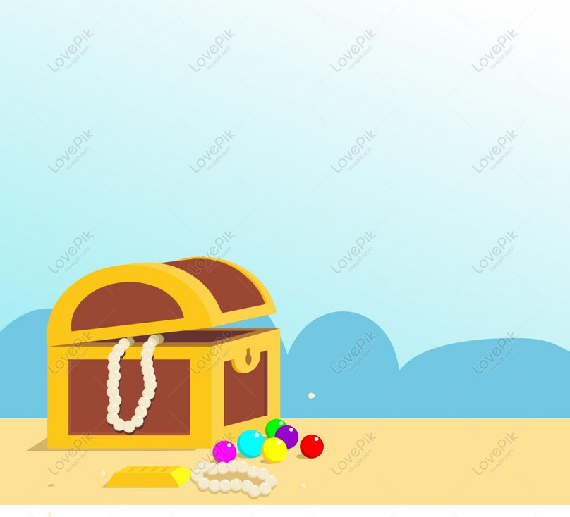 Cartoon Treasure Chest Jewelry Material PNG Picture AI images free  download_1026 × 1129 px - Lovepik