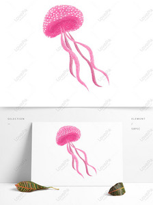 ピンクのクラゲの画像 ピンクのクラゲの絵 背景イメージ Jp Lovepik Com検索画像