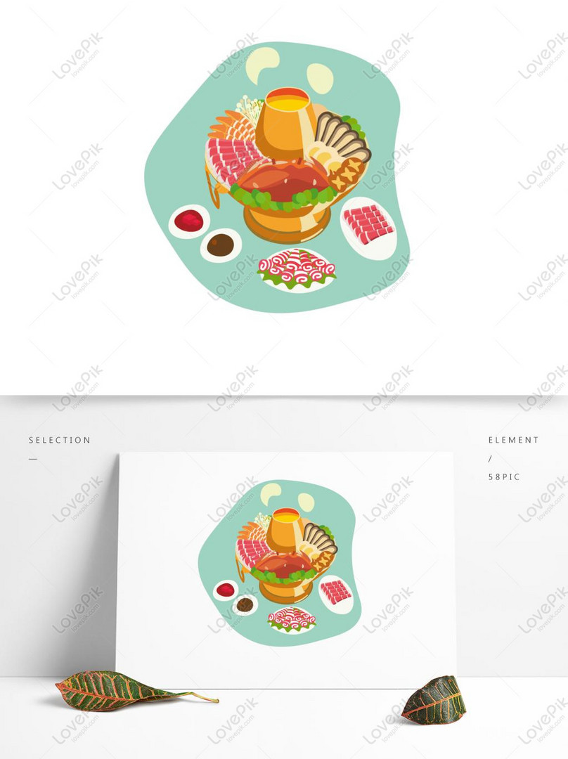 Cartoon Hand Drawn Copper Hot Pot Winter Food Vector Decorative PNG Image  Free Download AI images free download_1369 × 1024 px - Lovepik
