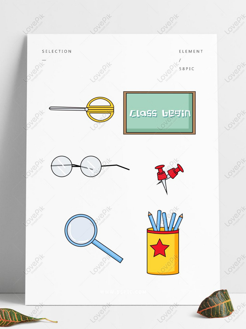 Minimalistic Vector Cute Cartoon School Supplies Stationery PNG Free  Download AI images free download_1369 × 1024 px - Lovepik