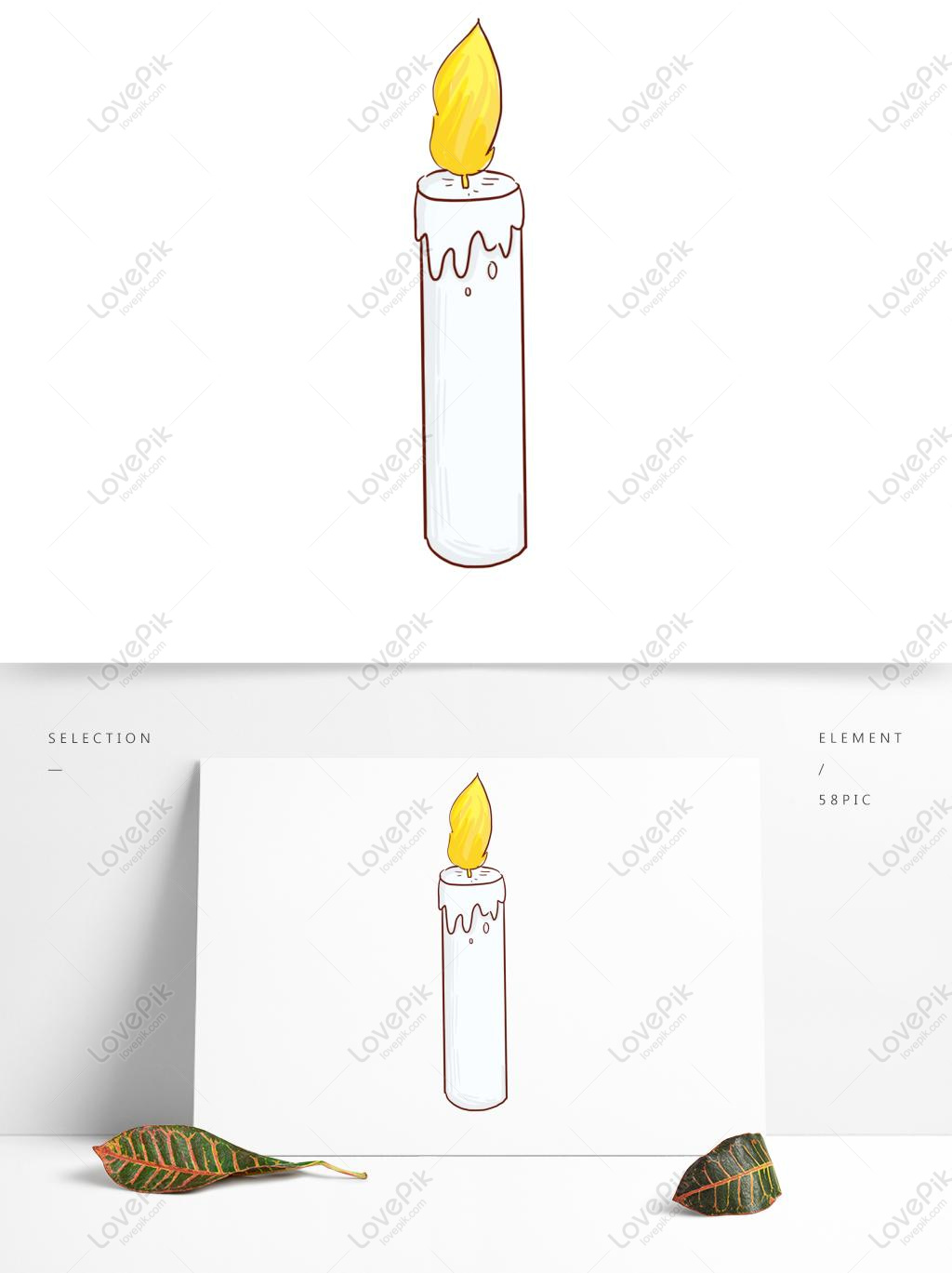 Cartoon Candle Images, HD Pictures For Free Vectors & PSD Download -  