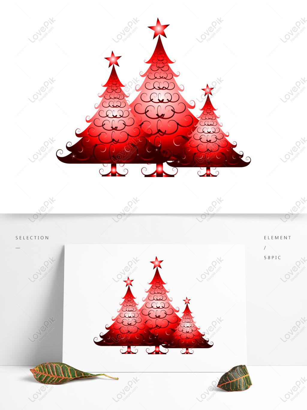 Download Creative Christmas Elements Christmas Tree Ai Vector Material Ai Images Free Download 1369 1024 Px Lovepik Id 733196517 Yellowimages Mockups