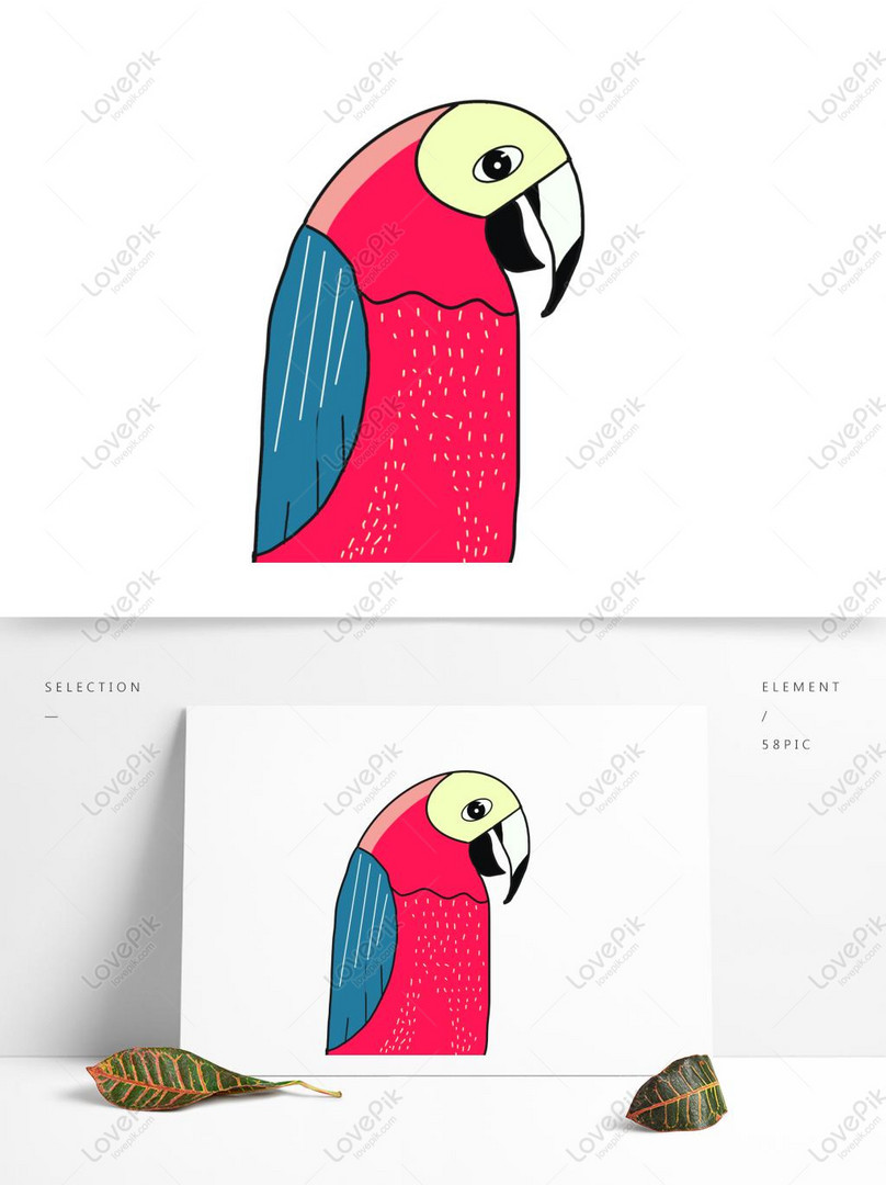 Desain Burung Burung Beo Dicat Gambar Unduh Gratis Grafik