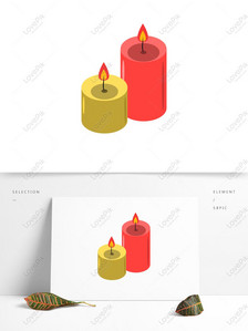 ảnh Yếu tố ngọn lửa nến phong cách đơn giản có sẵn cho sử dụng thươn PNG