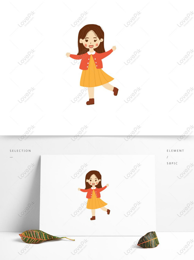子供のイラストかわいい女の子笑顔女の子イラスト要素イメージ グラフィックス Id Prf画像フォーマットpsd Jp Lovepik Com