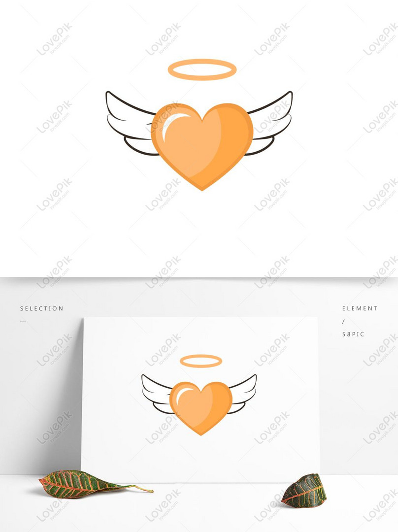 Cupido Elemento Dorado Alas Amor PNG Imágenes Gratis - Lovepik