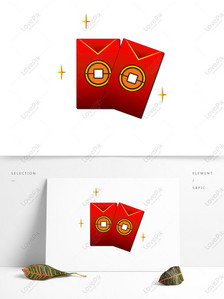 Chinese Red Envelope PNG Transparent Images Free Download, Vector Files
