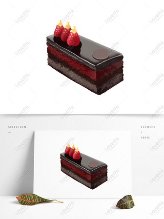 Gourmet Strawberry Chocolate Cake Dessert Cup Cake Psd Images Free Download 1369 1024 Px Lovepik