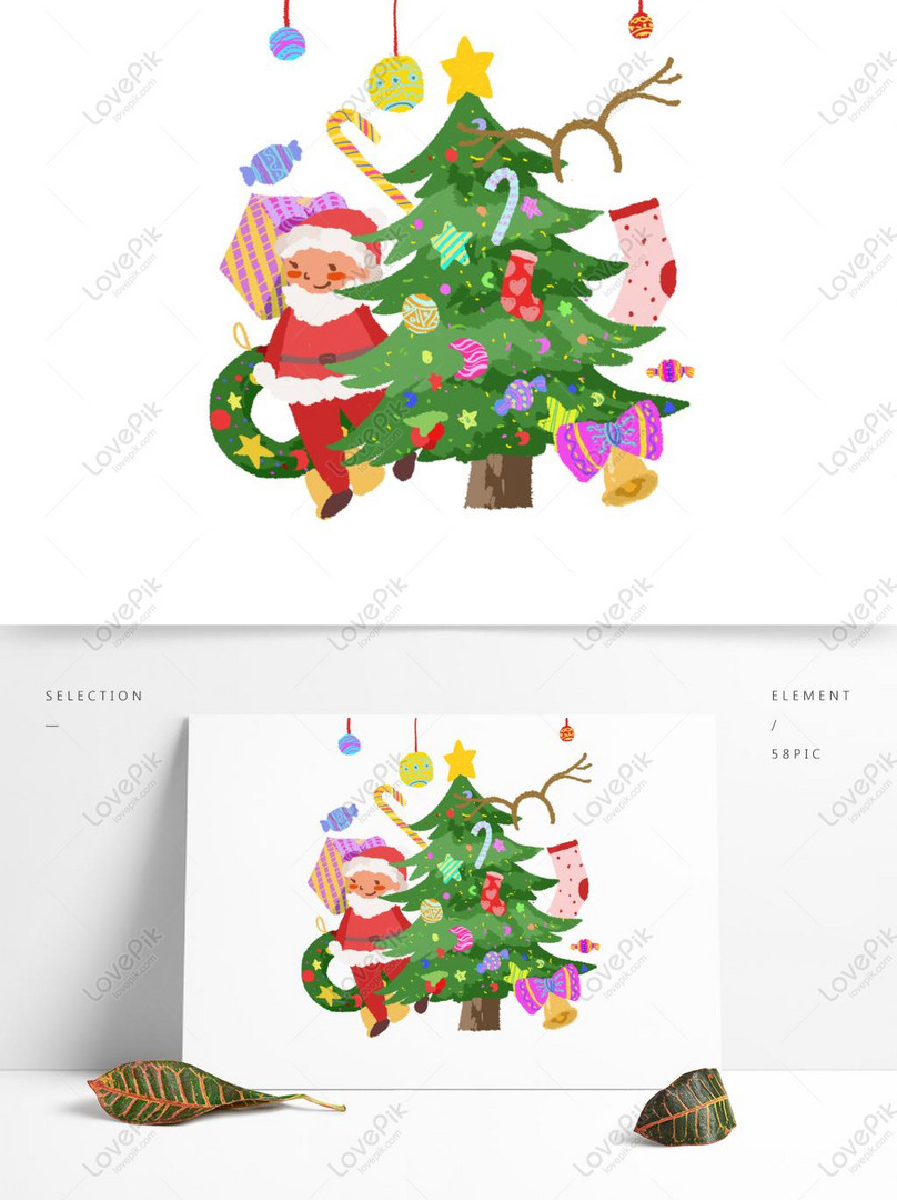 Amazon.com: Santa Claus Sends Christmas Gifts Drawing Christmas Tree Canvas  Wall Art Poster Christmas Deer Decoration Living Room Bedroom Happy New  Year Gift for Men and Women (6,08x12inch-No Framed): Posters & Prints