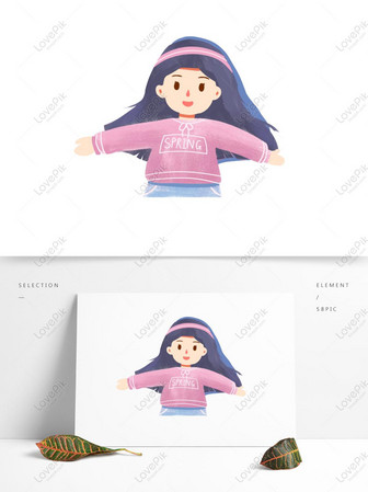 漫画かわいい女の子イラストキャラクター素材イメージ グラフィックス Id Prf画像フォーマットpsd Jp Lovepik Com