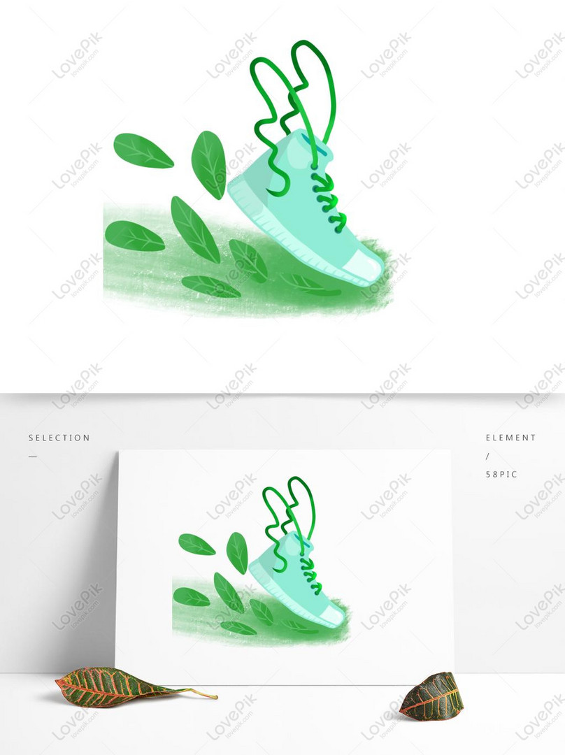 Running Festival Environmental Health Cartoon Sneakers PNG Transparent PSD  images free download_1369 × 1024 px - Lovepik