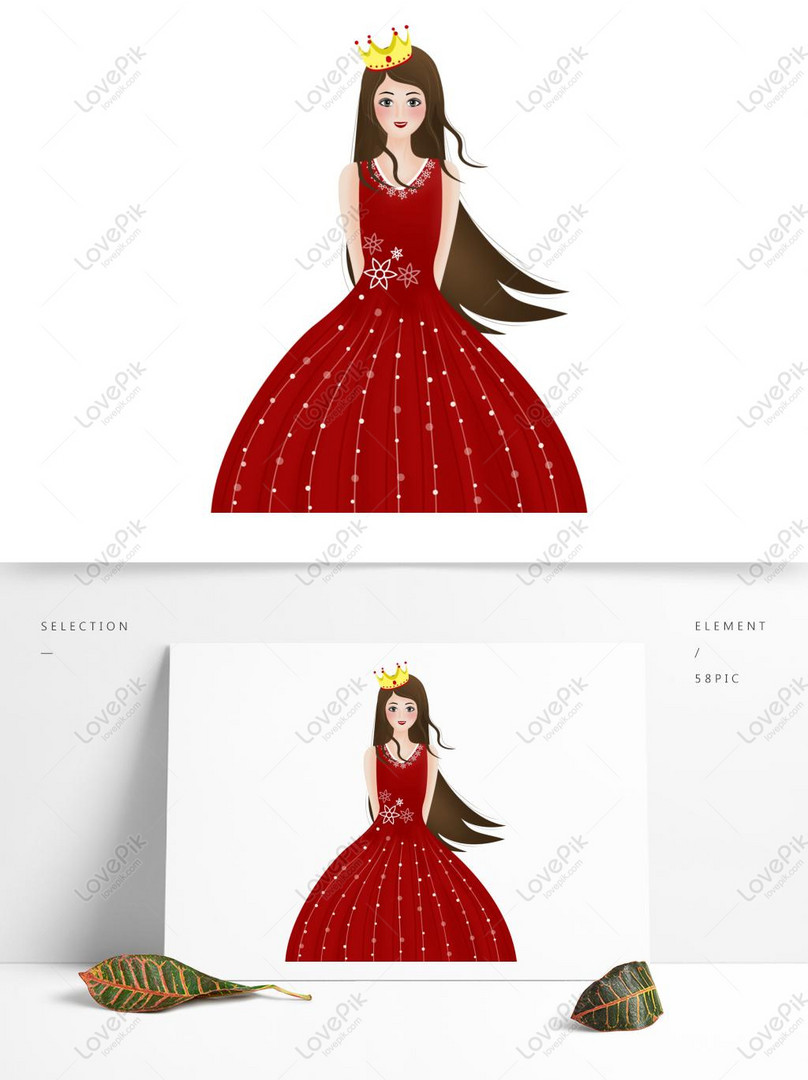 लाल पोशाक में कार्टून प्यारा राजकुमारी लड़की चित्र  डाउनलोड_ग्राफिक्सPRFचित्र आईडी733583807_PSDचित्र  प्रारूपमुफ्त की तस्वीर