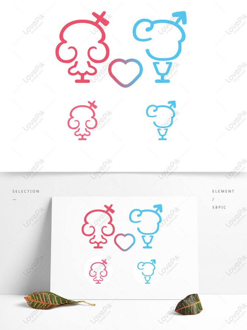 Male and female gender symbol Stock Vector Image & Art - Alamy