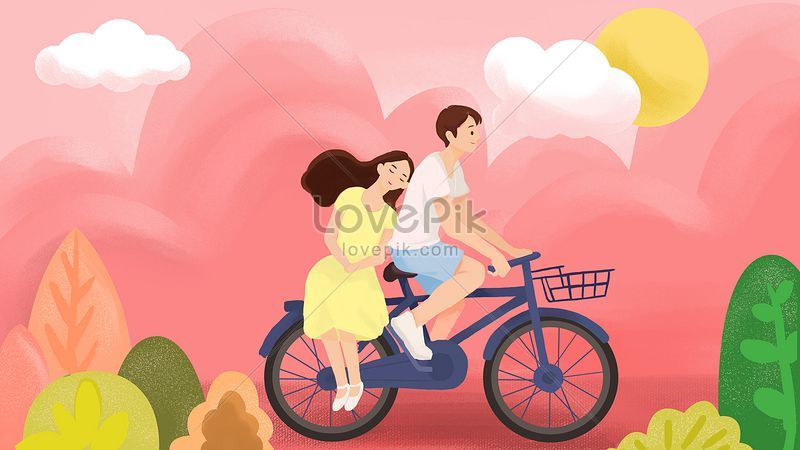 Bạn sẽ bị cuốn hút bởi ảnh đôi nam nữ đạp xe đạp này. Với cảnh quan ngoạn mục tại đầm sen và ánh hoàng hôn mơn mởn, đôi tình nhân trông thật thật tình cảm và hạnh phúc, lấy đi trái tim của mọi người.
