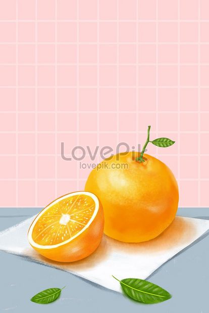 フルーツイラストオレンジ手描きのチョークの質感イメージ 図 Id Prf画像フォーマットjpg Jp Lovepik Com