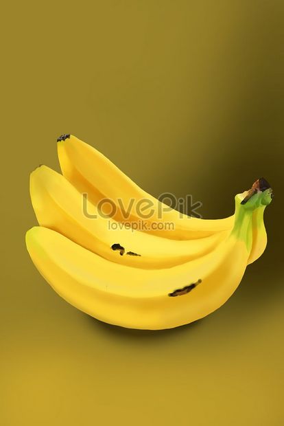純粋な手描きのバナナのリアルなイラストイメージ 図 Id Prf画像フォーマットjpg Jp Lovepik Com