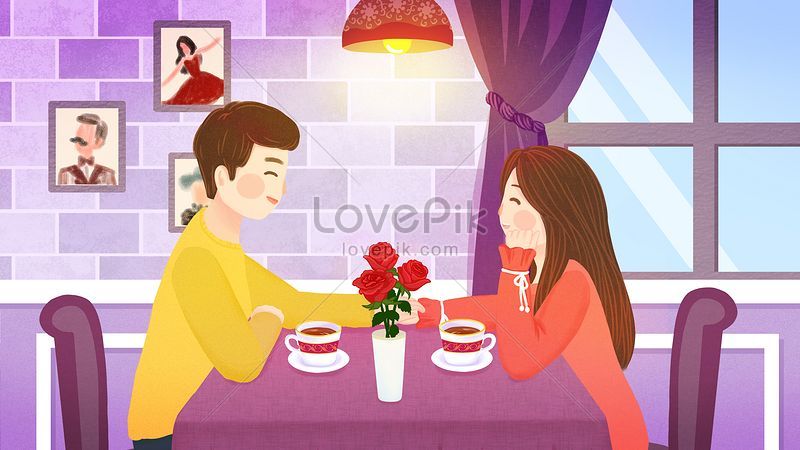 Minh họa cặp đôi cà phê: Hình ảnh tràn đầy nụ cười và tình yêu của đôi tình nhân hòa mình vào không gian yên tĩnh và thưởng thức ly cà phê đậm đà, chắc chắn sẽ khiến bạn cảm thấy ấm lòng. Đây chắc chắn là một cuộc hẹn hò đầy lãng mạn và tuyệt vời.