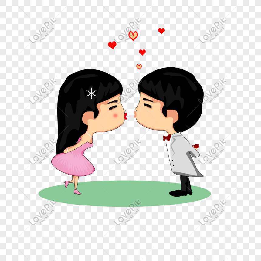 Cartoon Cute Boy Girl Valentines Day Marriage Dating Png Image Psd File Free Download Lovepik