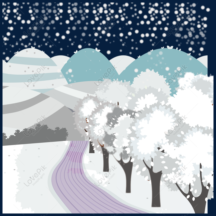 田園の雪景色 雪 木々イメージ グラフィックス Id Prf画像フォーマットpsd Jp Lovepik Com
