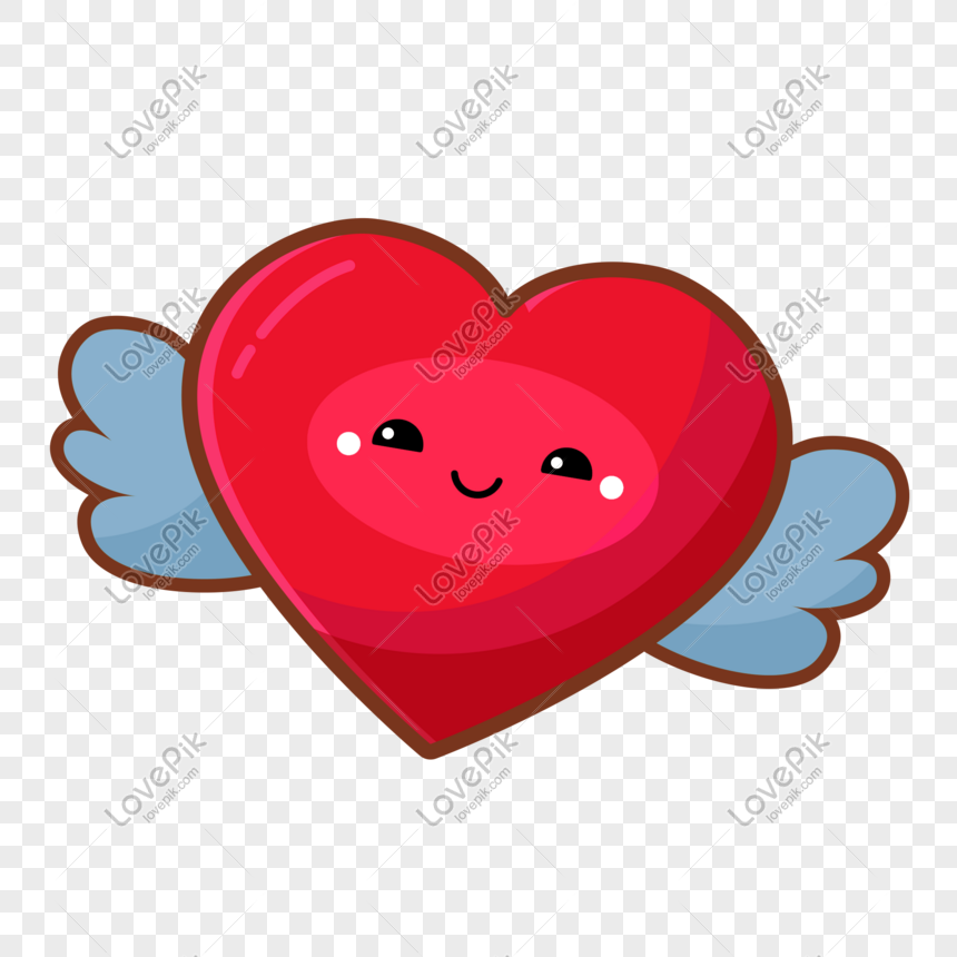 Valentines Day Cartoon Smiley Love PNG Free Download And Clipart Image For Free  Download - Lovepik | 649834333