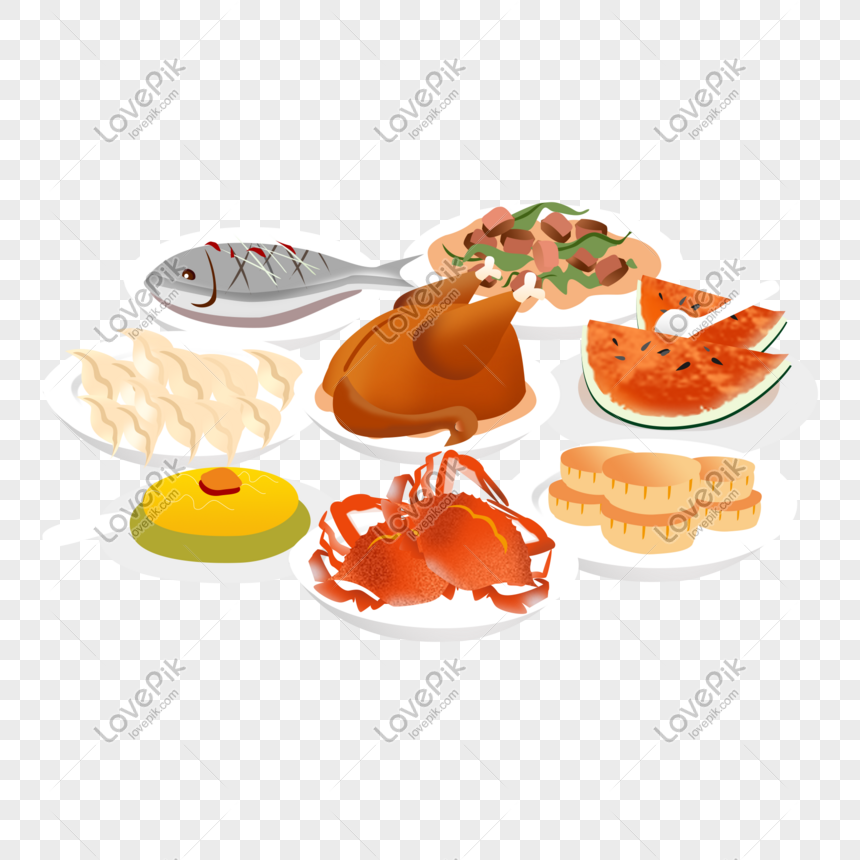 Hand Drawn Cartoon Reunion Dinner PNG Picture And Clipart Image For Free  Download - Lovepik | 649766575
