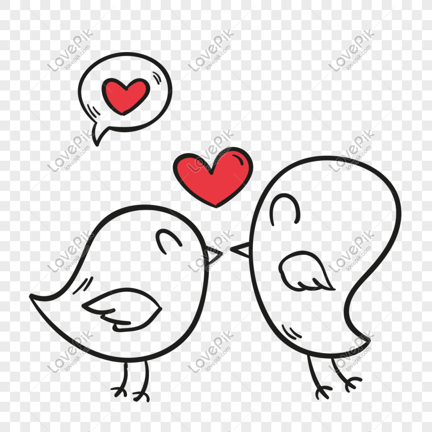 Valentines Day Love Cartoon Bird Decorative Pattern Free PNG And Clipart  Image For Free Download - Lovepik | 649834389