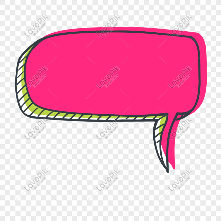 Bright and conspicuous speech bubble, Bright color, bold, accent png hd transparent image