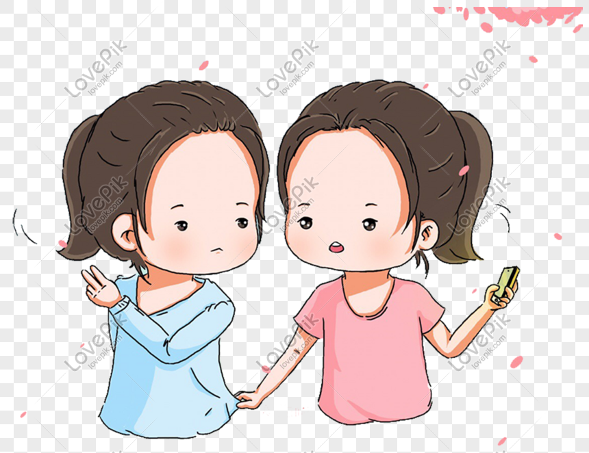 twin sister clip art