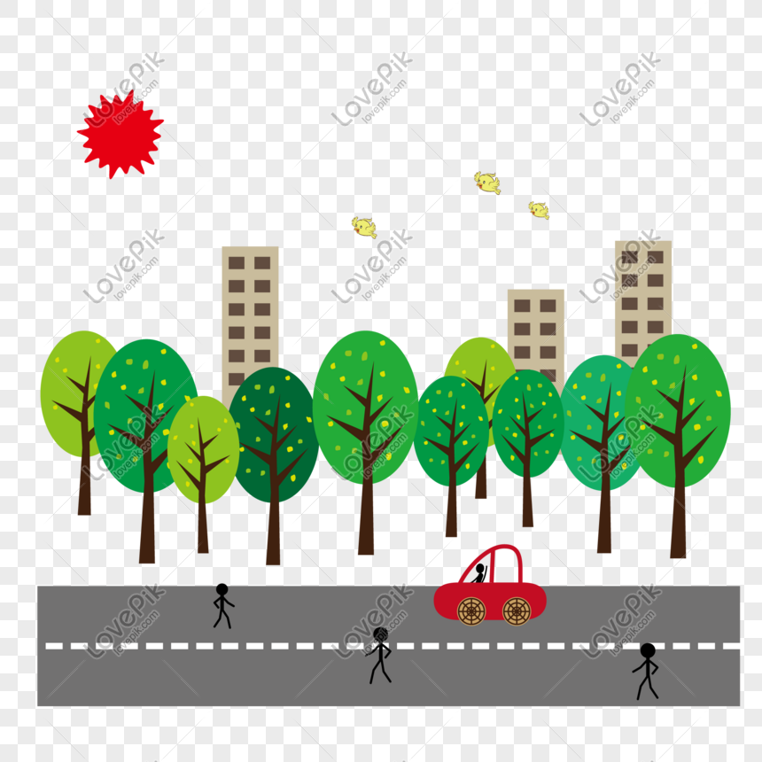 Cartoon City PNG Images With Transparent Background | Free Download On  Lovepik