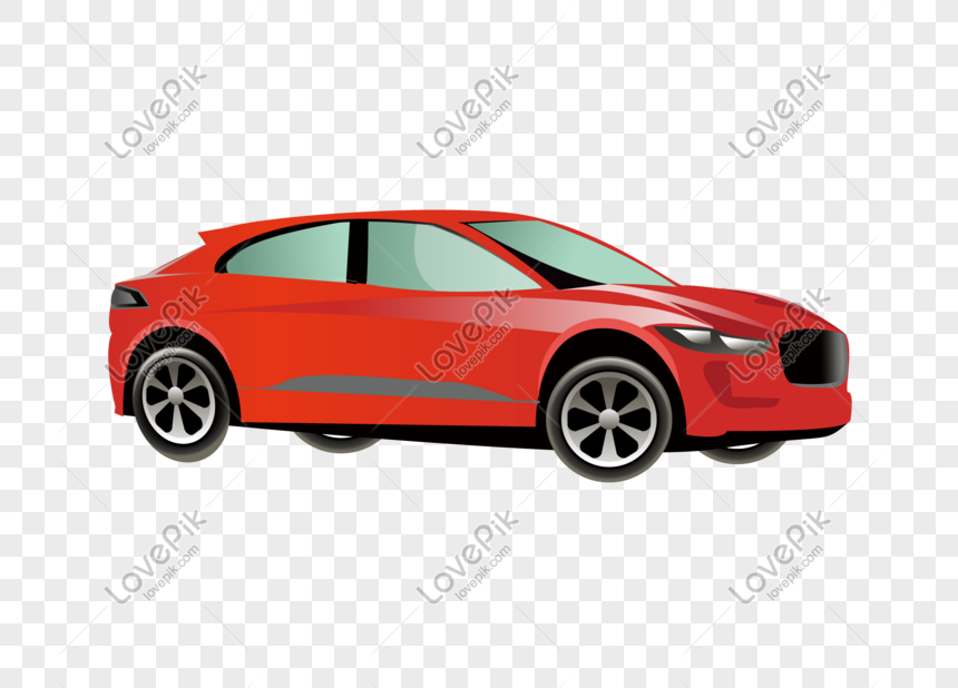 Vector Red Car Cartoon Free PNG And Clipart Image For Free Download -  Lovepik | 610028839