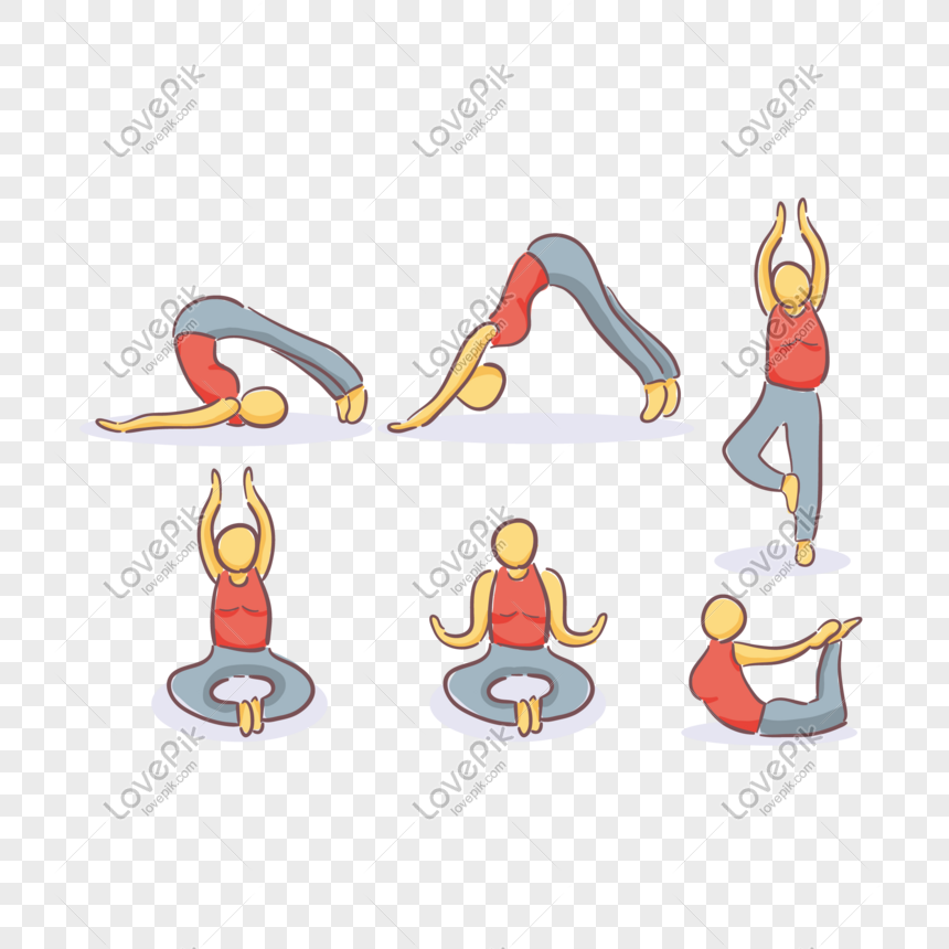  bahan  vektor olahraga  yoga PNG grafik gambar  unduh gratis 