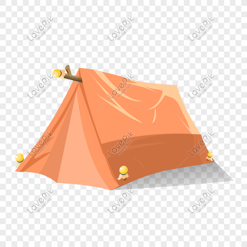 Spring Tour Camping Cartoon Tent, spring, vector ornament, camping png free download