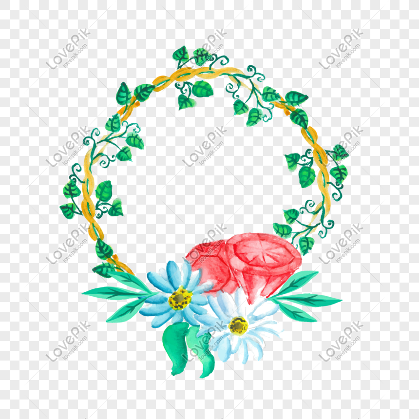 Hand Drawn Colorful Garland Vector PNG Image Free Download And ...
