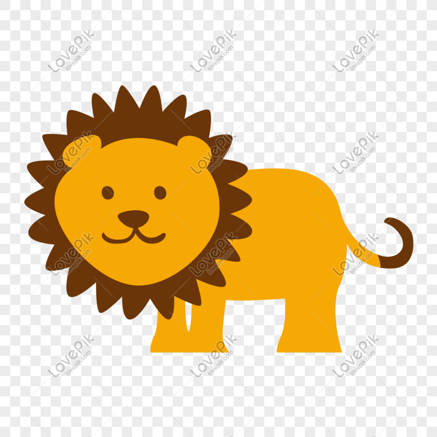 Cartoon Vector Children Drawing Lion PNG Picture And Clipart Image For Free  Download - Lovepik | 610284735
