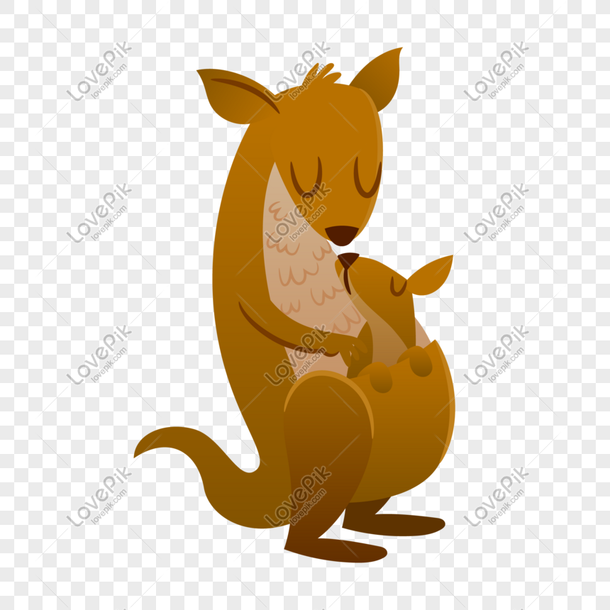Hình ảnh Cartoon Kangaroo Mẹ Và Con Vật Liệu Vector PNG Miễn Phí Tải Về -  Lovepik