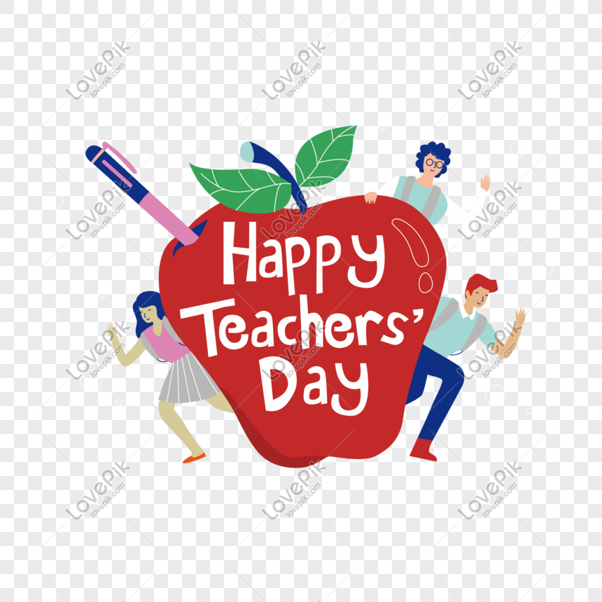 Cartoon Happy Teachers Day Vector Material PNG Hd Transparent Image And  Clipart Image For Free Download - Lovepik | 610319994