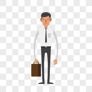 Salesman Cartoon Staff PNG Images With Transparent Background | Free ...